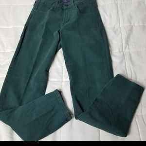 NYJD Women's Green Jean's, Size 0